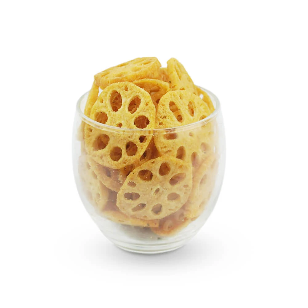 Cheap Price Vietnam Fried Delicious Salted Egg Cheap Flavors Chips Taste Salty Vegetables Seasoning Flavor Lotus Root