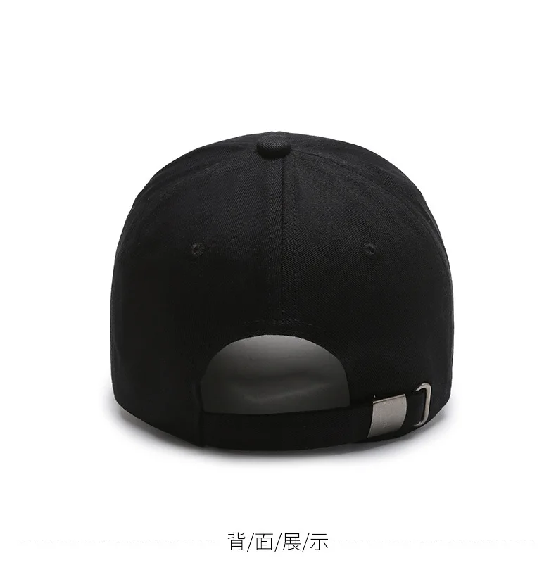 High Quality Smile Face Embroidery Baseball Hat Black Cotton Adjustable Snapback Funny Hip Hop Autumn Hats for Mens