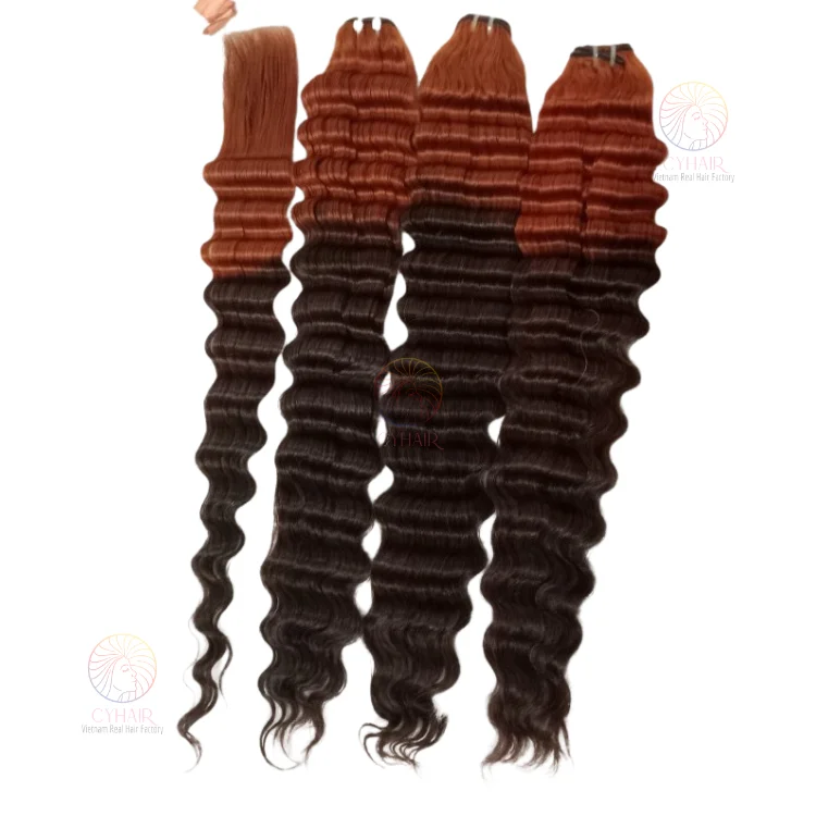 Cheapest Wet And Wavy Human Hair Bundles Double Drawn Quality Wavy Hair Product From Cyhair Manufacturer Wholesale