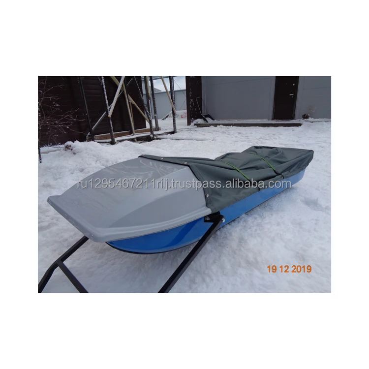 Popular multi-purpose Snow-mobile trailer cargo inside and outside case is covered with protective decorative compound
