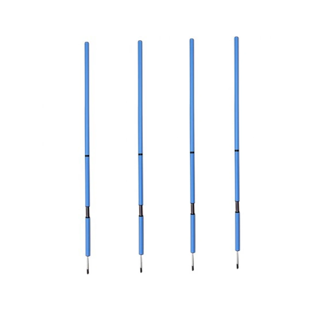 Centre Spring Slalom Pole Football Tainting PVC Agility Slalom Pole Center Spring Buy AT Cheapest Price