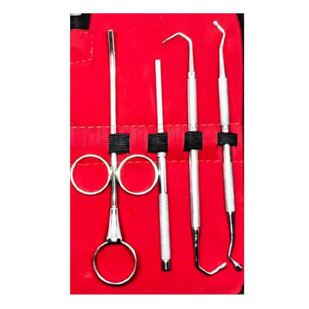 8 Sinus Lift Instruments Set Implant Dental Dentistry Double Ended Instruments High Quality Dental Instruments