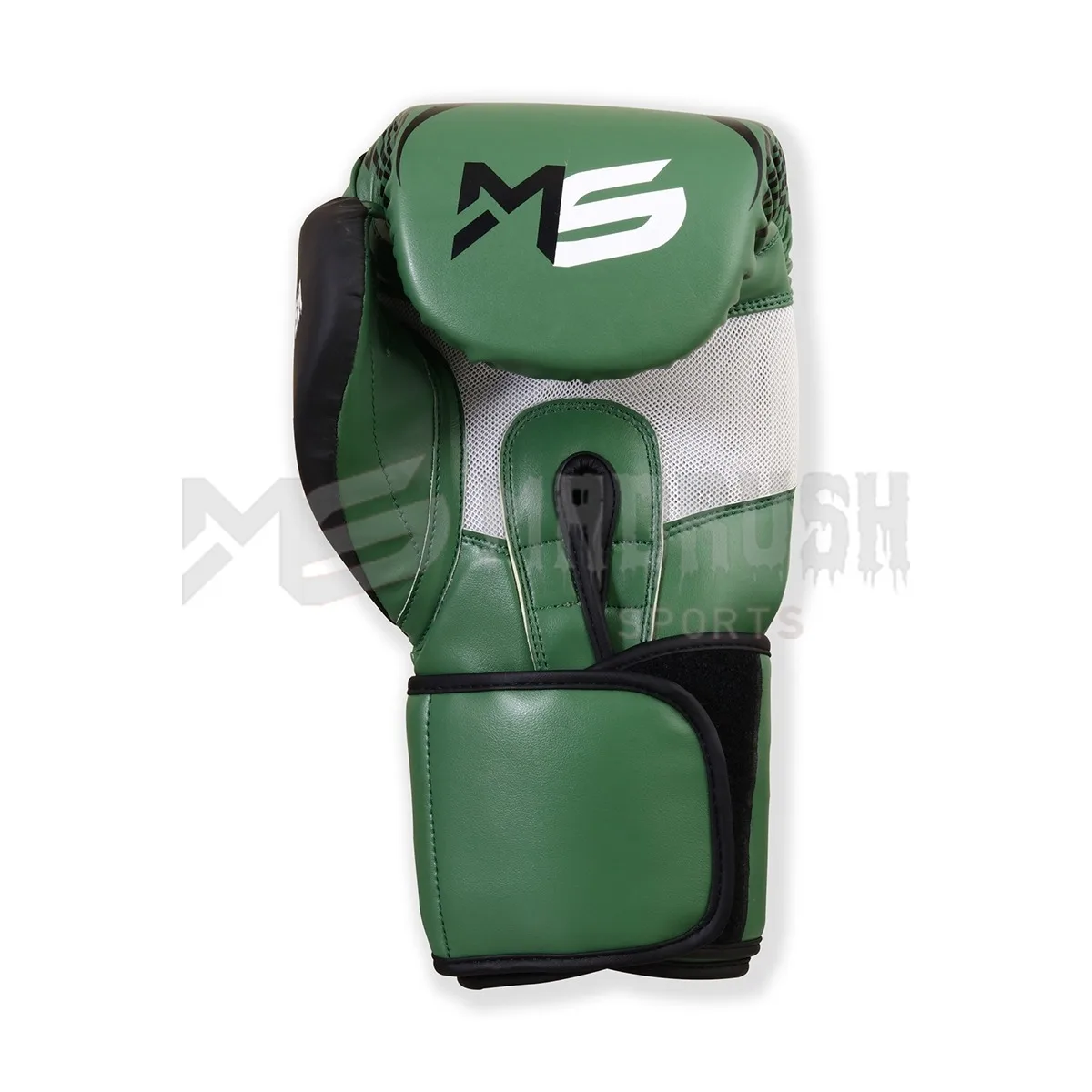 Professional Boxing Gloves Customized Logo Quality Training Boxing Gloves Green and Black Boxing Gloves
