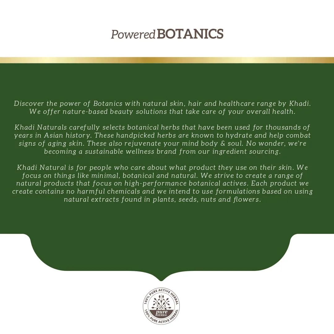 KHADI NATURAL NEEM & ALOEVERA WITH WHEAT GERM HAIR OIL - POWERED BOTANICS