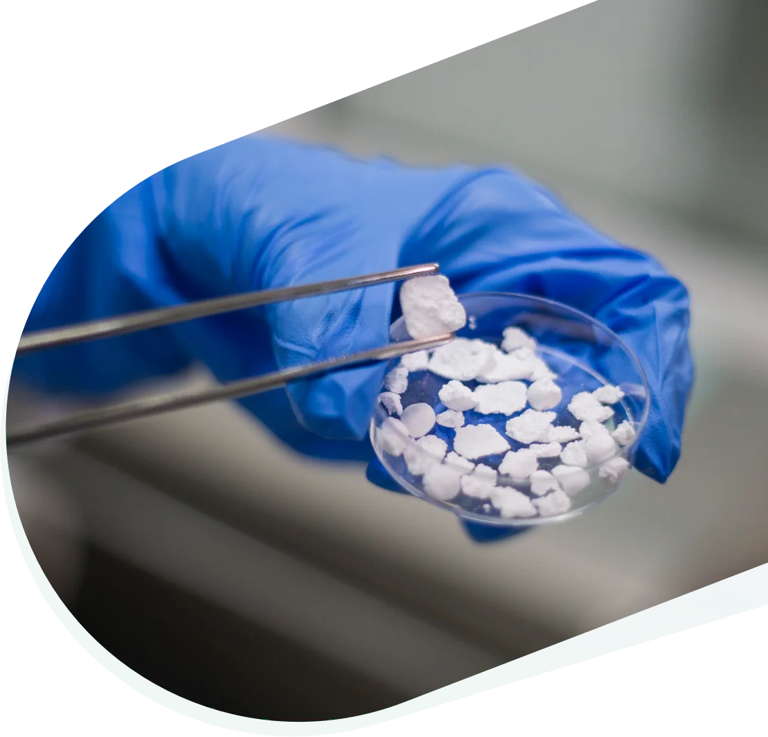 Bone Graft  Granule TCP Osteoconductive and Osteoinductive 5 cc Crunch  1-2 mm Superior Quality Bioresorbable