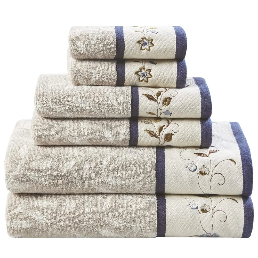 Custom thickened 100% cotton jacquard Towel soft water-absorbing bath towel towel for men & women Hot Sale