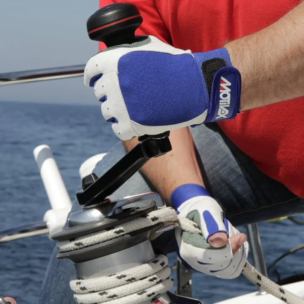 Sailing Gloves Boating Yachting Waterski Shooting Fishing Sports Gloves Kayaking Racing Sail Glove Long Finger Segelhandschuhe