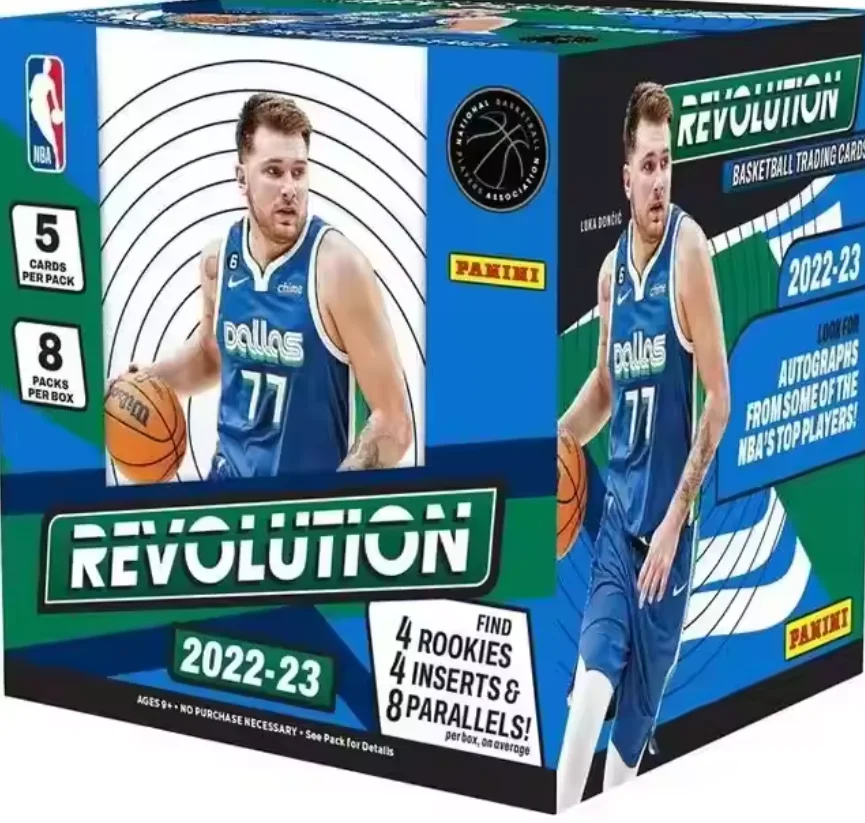 Оптовая продажа оригинальный Топ 2022-23 Panini Revolution баскетбольная коробка для хобби ограниченная серия