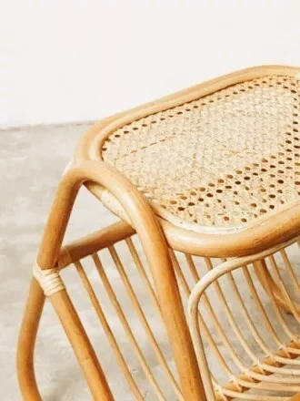 Многофункциональная ротанговая стойка для магазинов и подставка с ротанговым столом 2 в 1 от вьетнамской