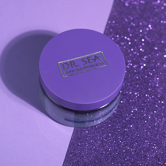 Лучшая ароматерапия увлажняющий пилинг для тела (скраб)-Лаванда ваниль и пачули от Dr. SEA Cosmetics товары мертвого моря из Израиля
