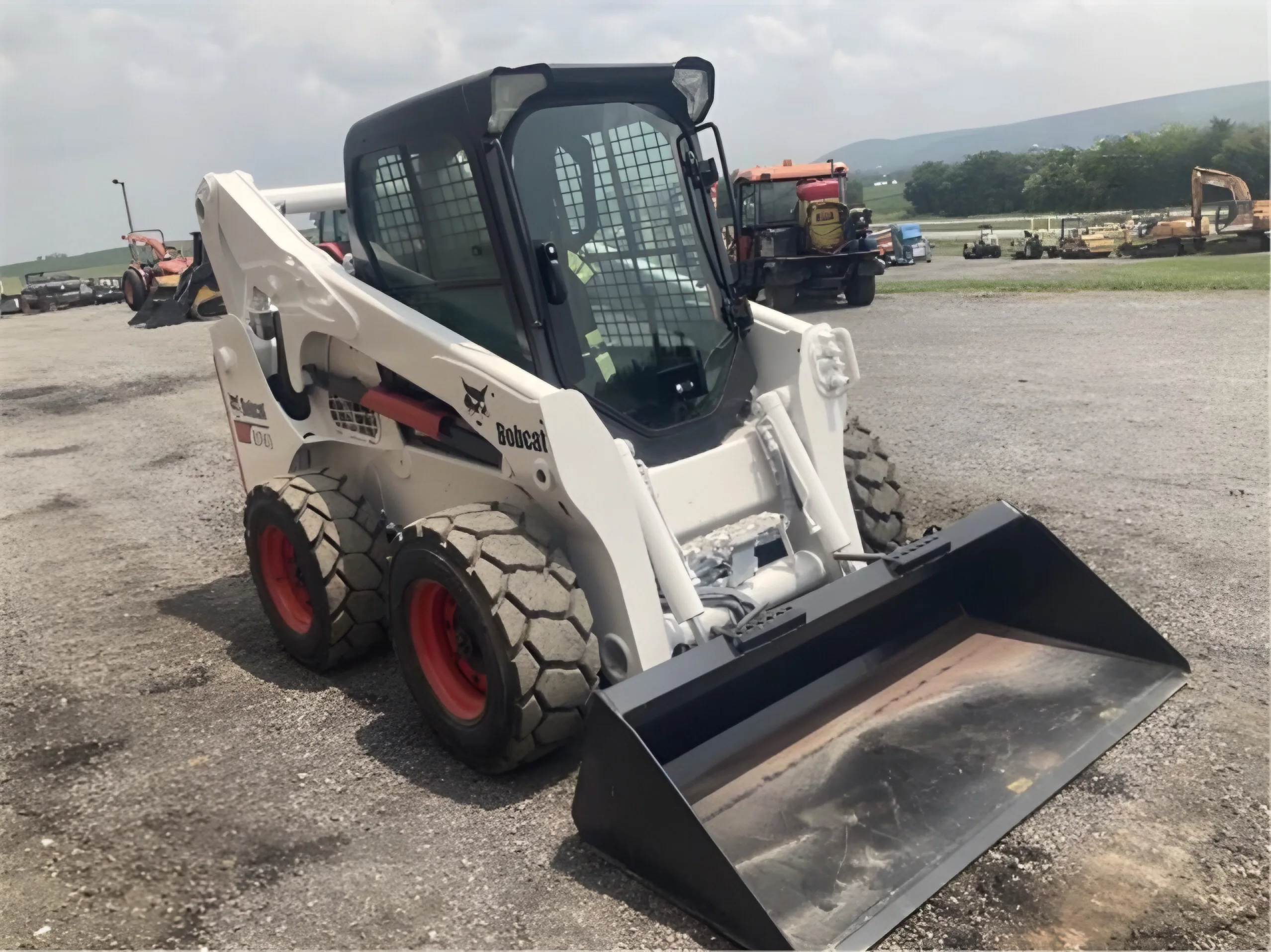 2015 BOBCAT S740 Skid Steer EPA CE ISO Top Selling Skid Steer with Diesel Engine Fully Hydraulic Control