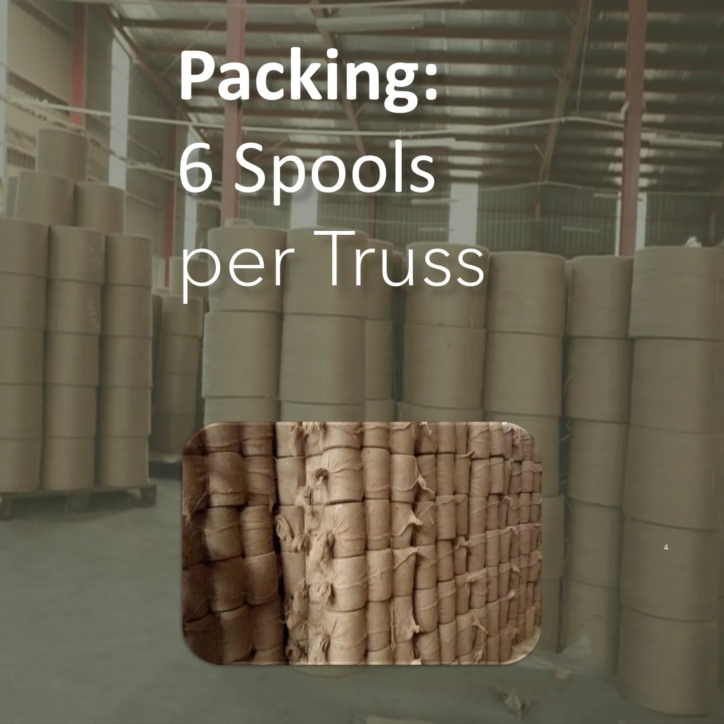 Джутовая пряжа 26 фунтов CRT качественная прочная для вязания и шитья натурального цвета Бестселлер Goodman Global Bangladesh