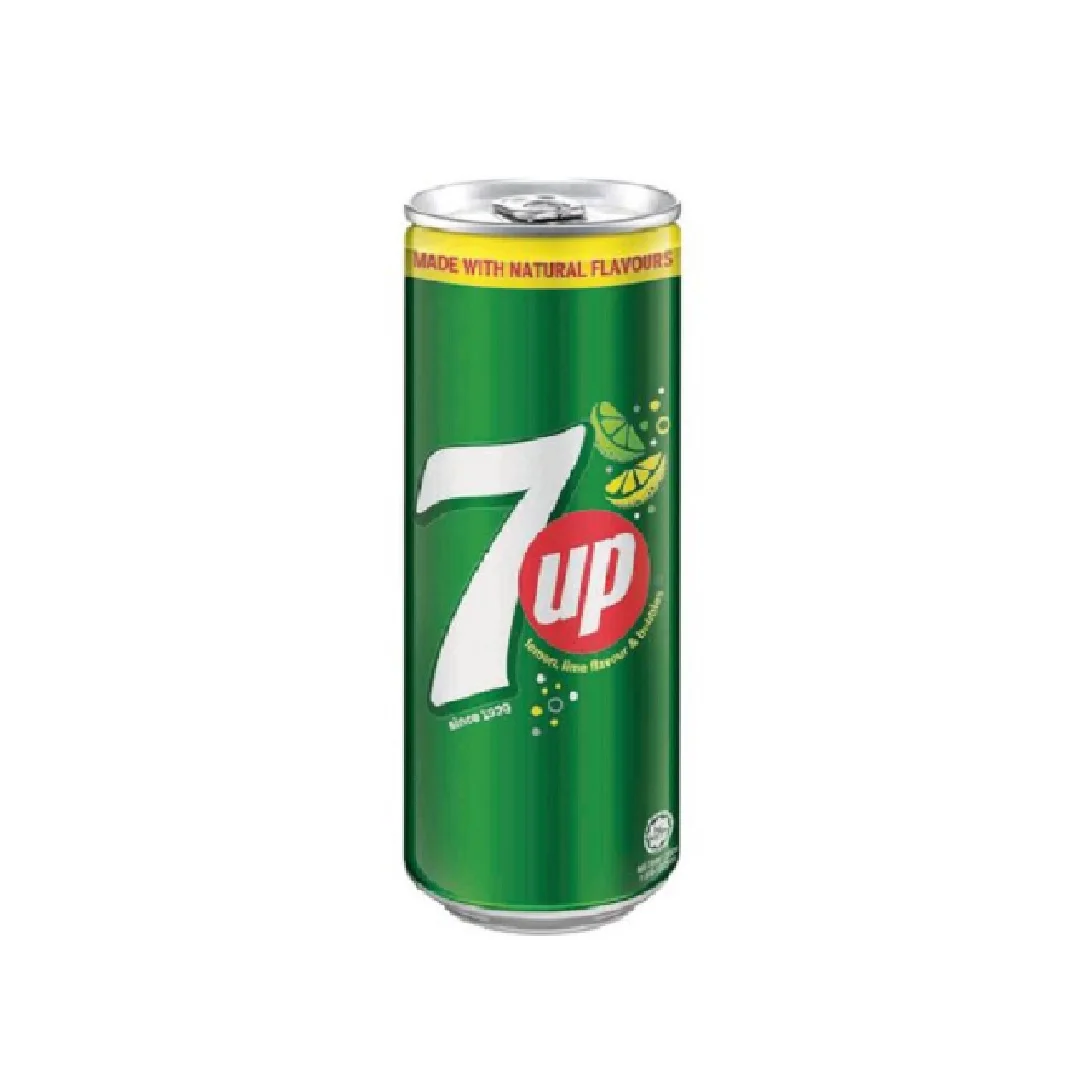 [Malaysia] Fast Shipping 7 Up Soft Drink Can 330ml