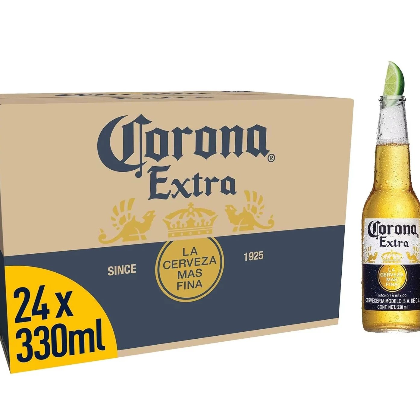 Бутылка для пива Corona Extra Lager 24x330 мл