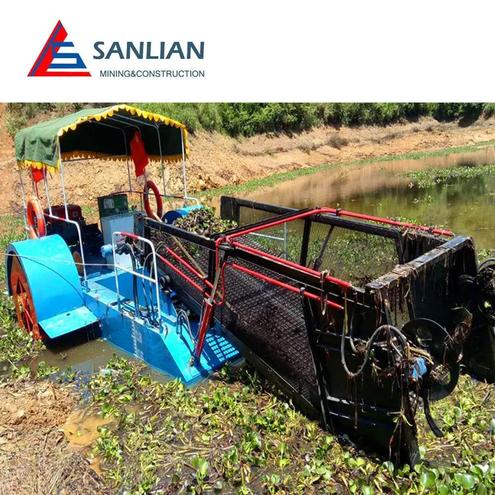 Новый водный комбайн Sanlian/машина для резки/газонокосилка воды