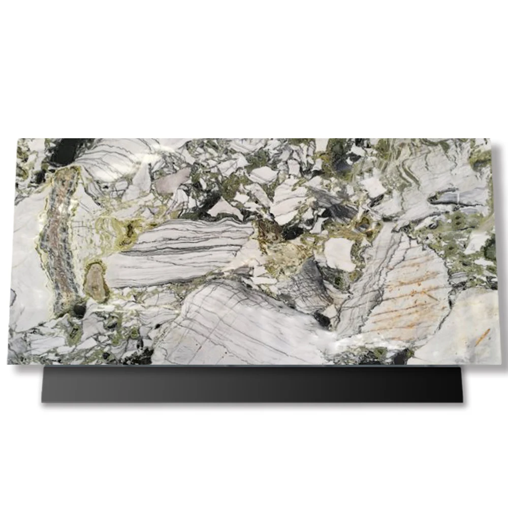 Luxury Beauty Marble Colorful Connect Cold Emerald Marble Slabs&Tiles For Interior Wall Floor Tiles Slabs Decoration