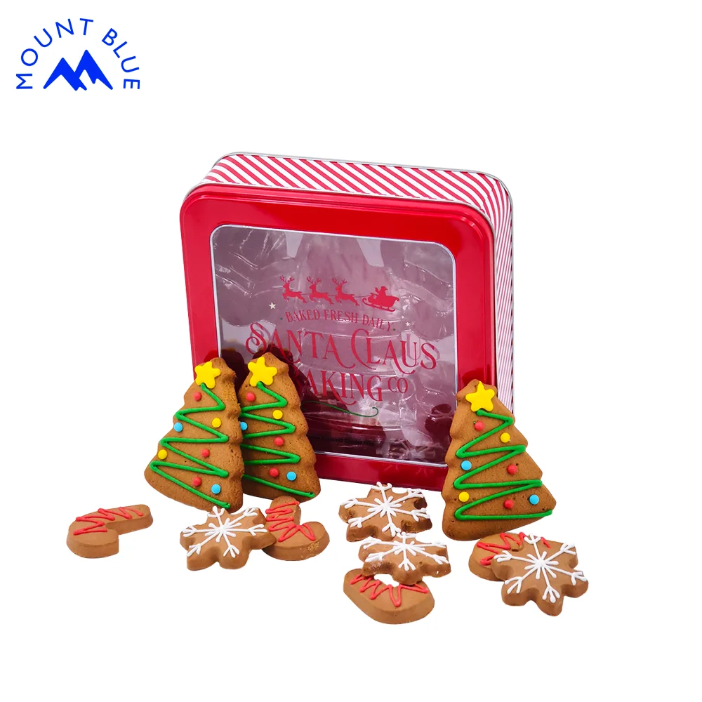 Wholesale Decorated DIY Christmas Cookies Custom Biscuits with Custom Designs