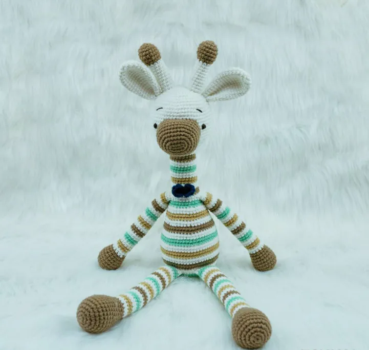 ECO-friendly Crochet Animal Toy Knit Bunny Crochet Toy Handmade Wholesale Baby Toys Crochet made in Vietnam