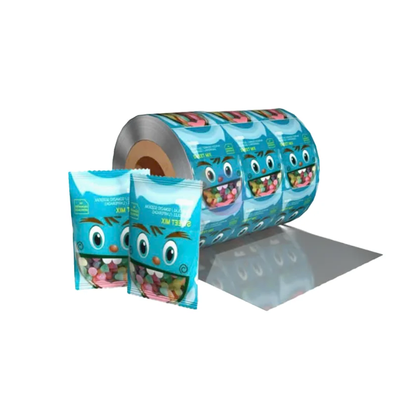 Food Grade Bopp CPP PE Laminating Film Roll Flexible Packaging Printed Customized Moisture Proof Plastic Laminated Film
