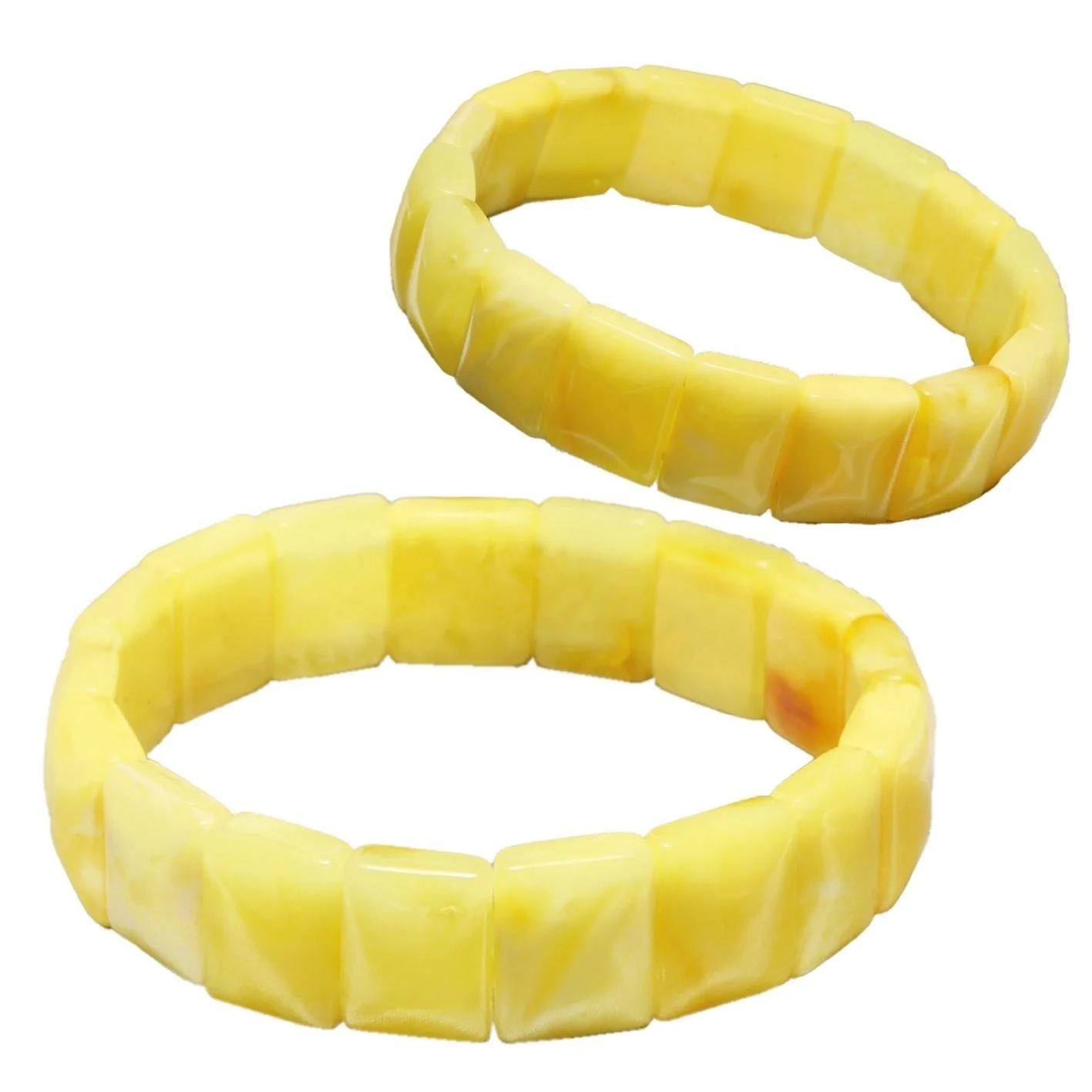 Wholesale Natural Stone Jewelry Topaz Agate Resin Beads Art Personality Leisure Jewelry Acrylic Bracelets for Women