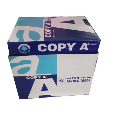 Factory Copy Paper A4 80GSM Pulp Office Double A White A4 Copy Paper 80 GSM (210mm X 2