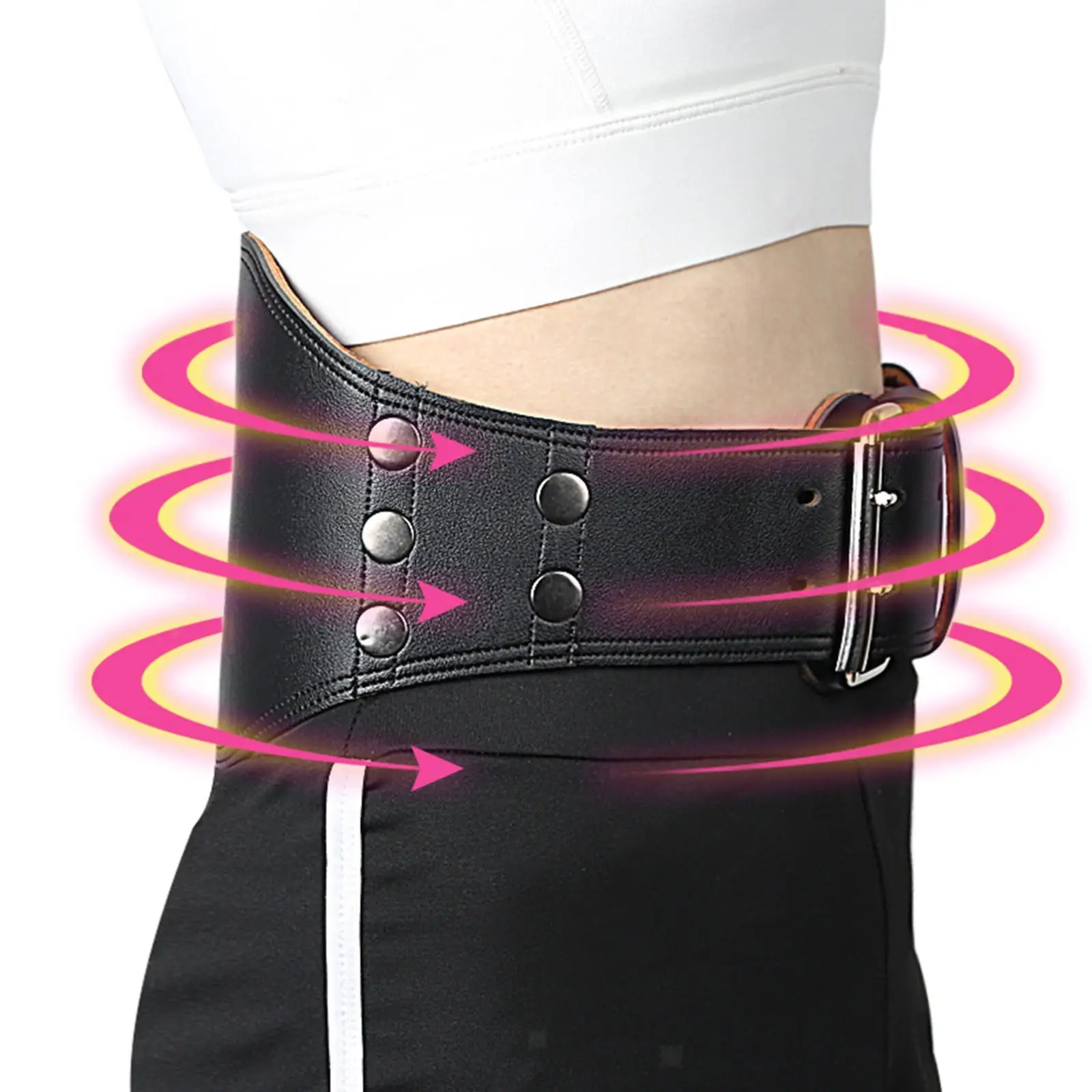 Fitness Gym Accessories | Powerlifting Prong Belt Custom Logo And Custom Color Leather Heavy Weight Lifting Back Safety Belt