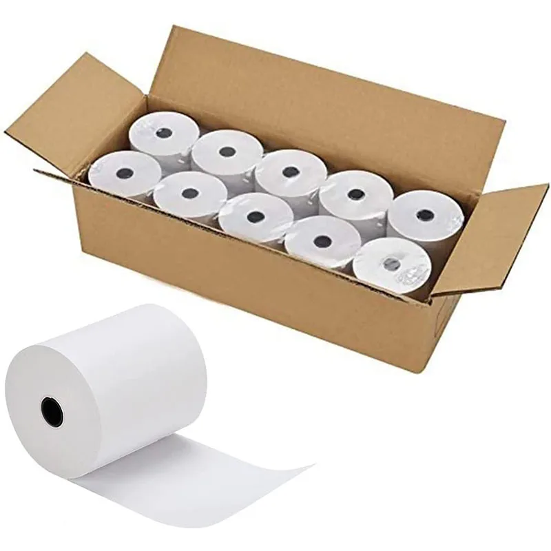 Receipt Paper  80x80 Thermal Rolls Till Kenya Thermal Printer Cash Register Paper Thermal Paper ,100% Wood Pulp White or Colored