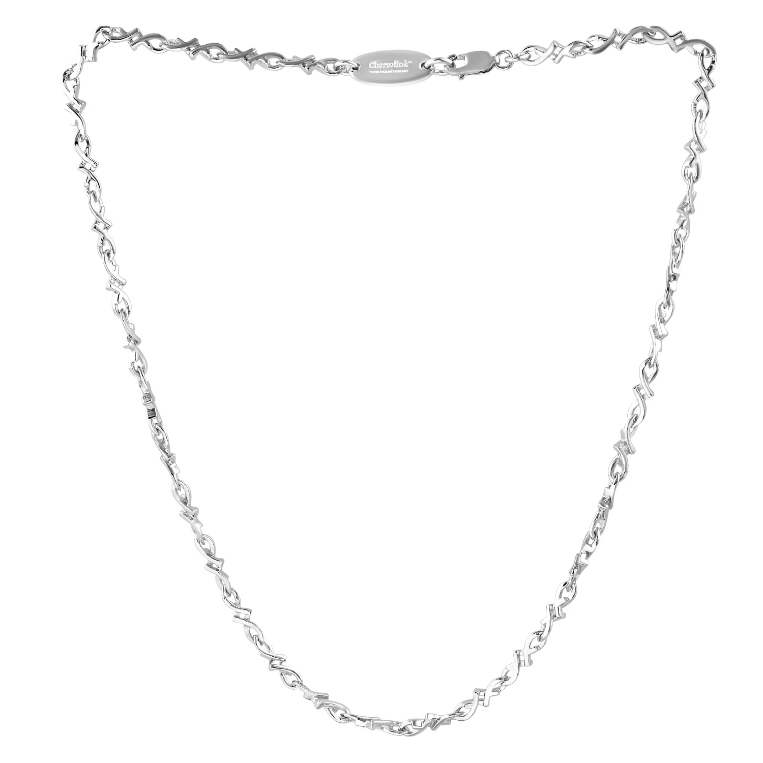Luxury design plain chain  wholesale manufacturer of 925 sterling silver plain chain necklace top selling chain jewelry