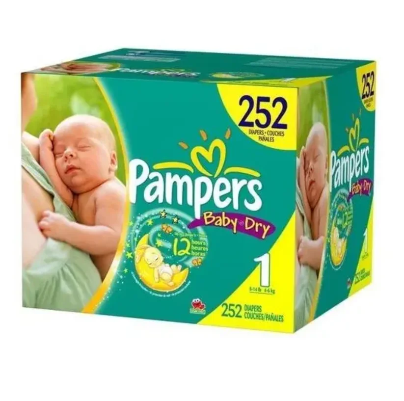 Pamper Diapers Tape Type Good quality Soft breathable disposable baby Nappies Drypers