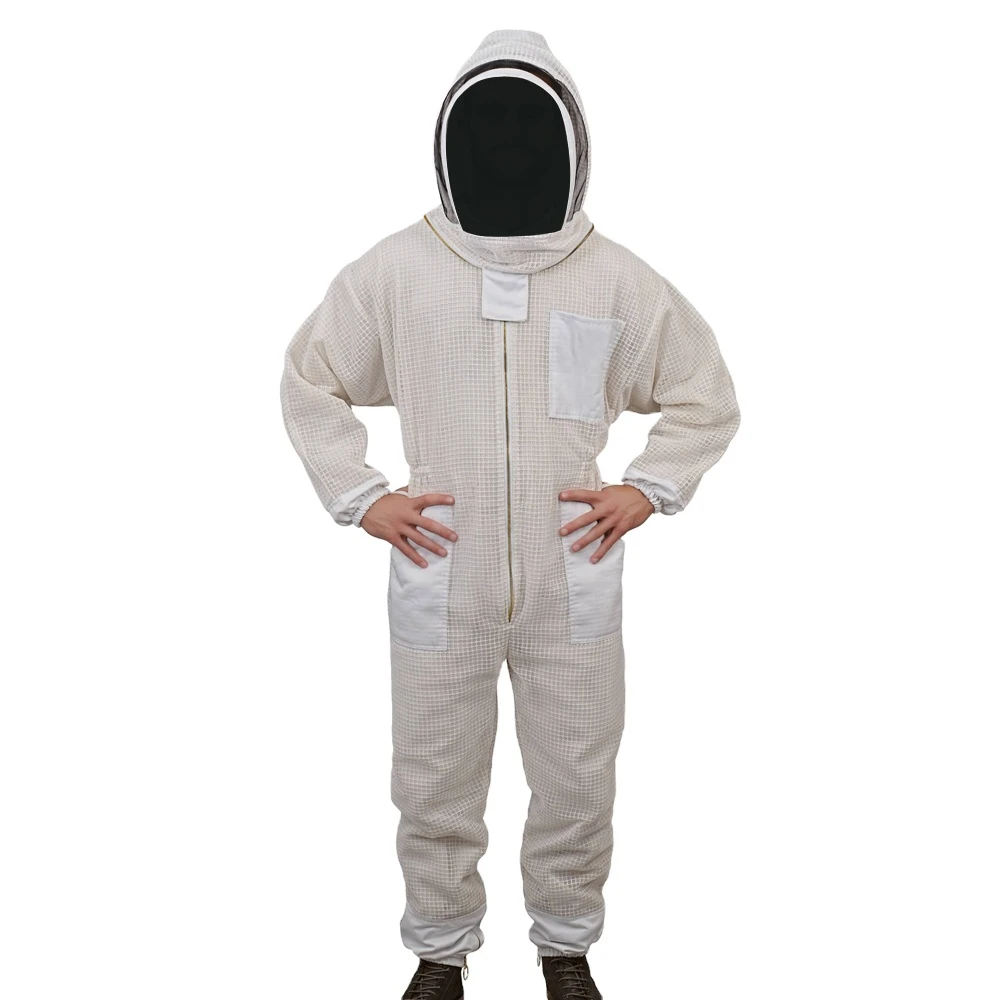 Factory Price Custom Cotton Full Body Beekeeping Suit Water-Proof Function Hot Sale Bee Keeping Suit