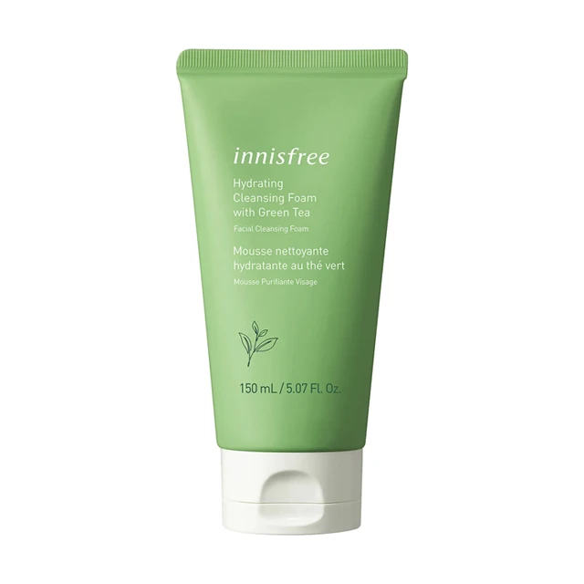 face cleanser innisfree Green Tea Foam Cleanser korean cosmetics face wash facial foam cleanser