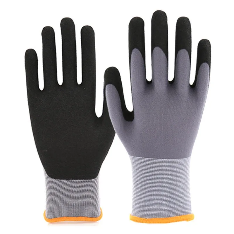 Men Gloves Custom New Design Touch Screen Mountain Bike Long Finger Cycling Gloves Fabric Gloves Men Women