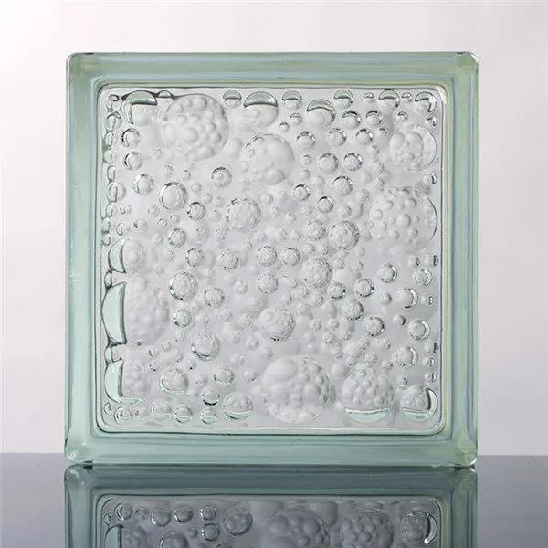 High Quality Globalstar 190X190X80mm Artistic Glass Block/Brick