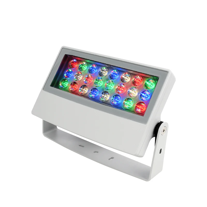 Litecent высокая эффективность мощности 3000K-5000K RGB RGBW IP66 водонепроницаемый последний уличный светодиодный прожектор