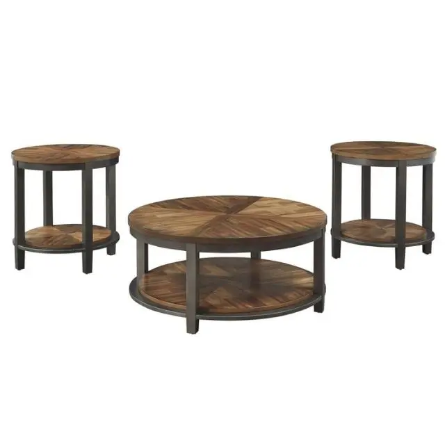 Modern Home Living Room Wooden Coffee Table Round Dreamhause Coffee table Nordic solid wood teak