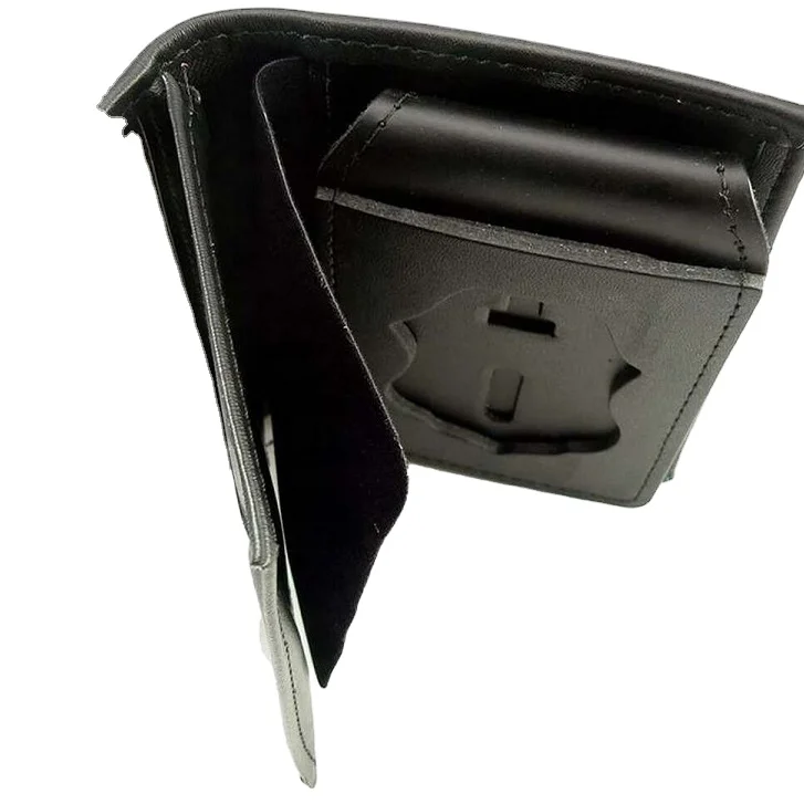 Wholesale Leather Badge Holder Cases ID Card Case Badge Holder Wallet
