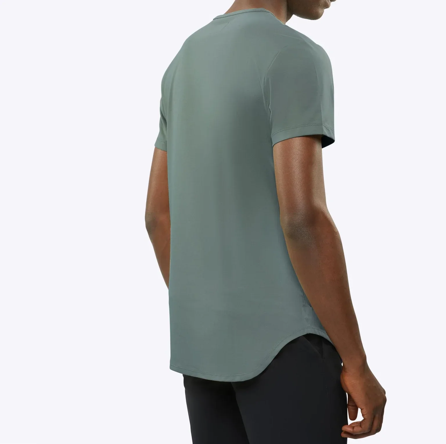 High Quality 100% elongated T shirts 2024 OEM Custom made elongated T shirts breathable wear