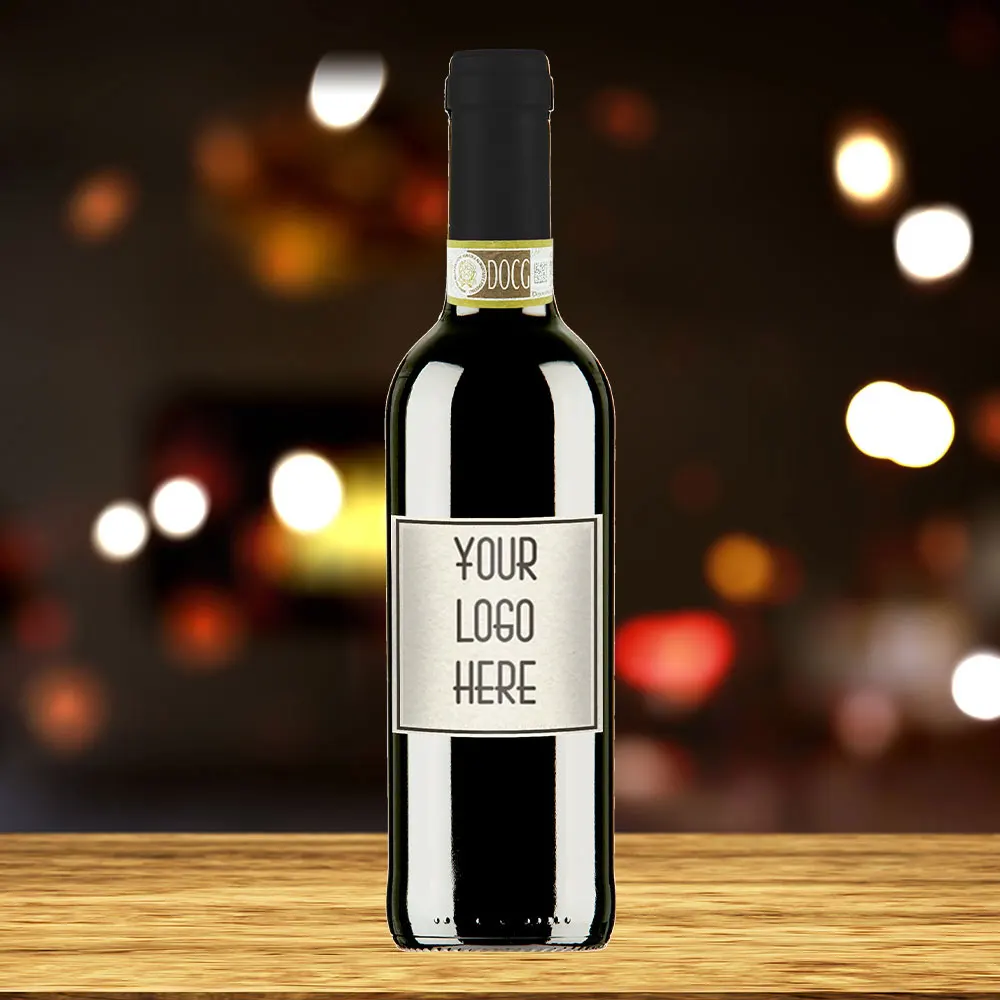 Chianti DOCG red wine personalized label hotel restaurant corporate gadget ideas Christmas gifts merchandising