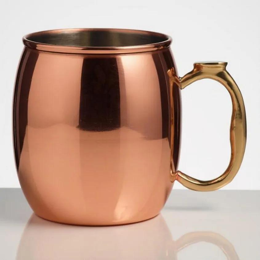 Manufacturers Export Quality Copper Mug Copper Moscow Mule Mug At Affordable Price From India