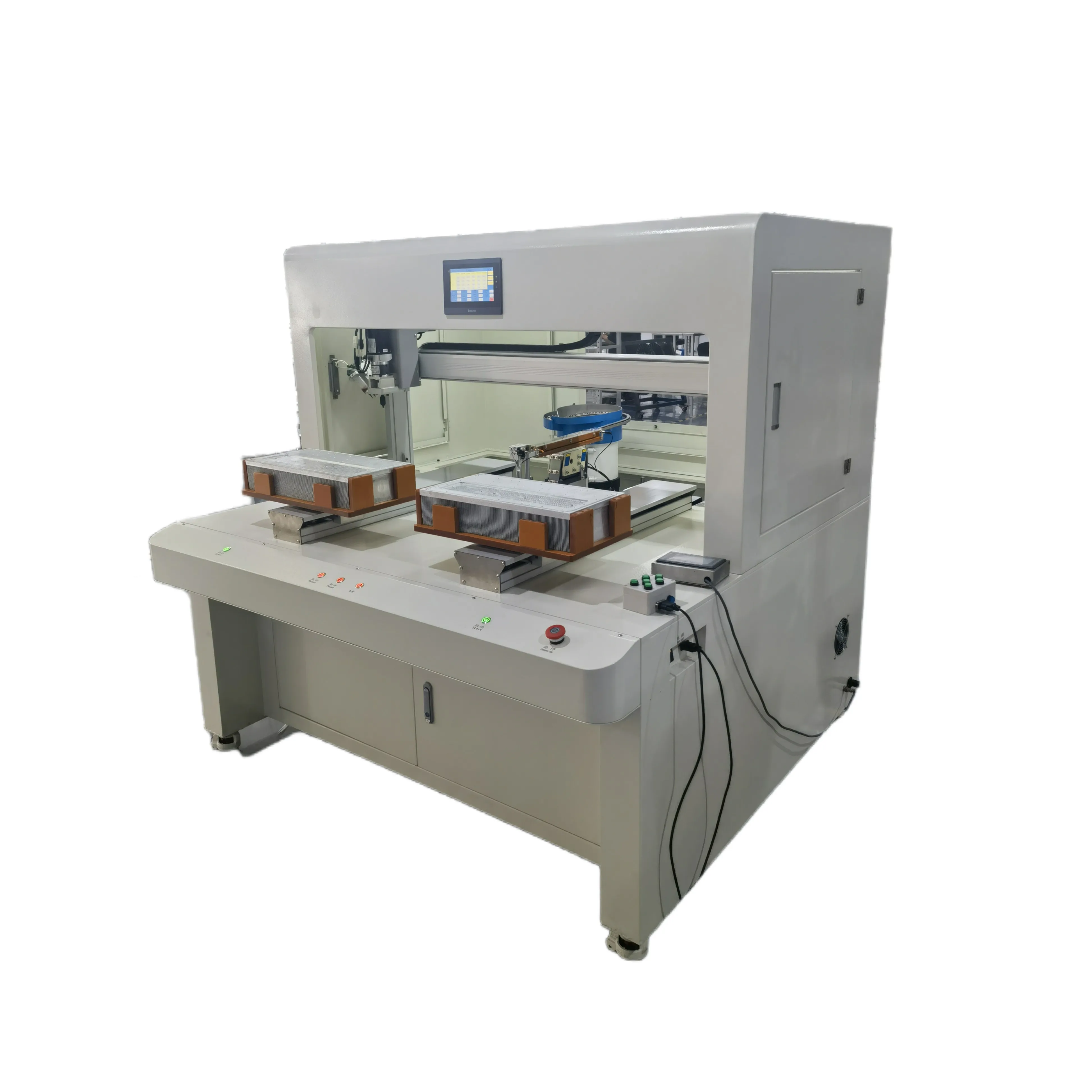 BBA Automatic Coil Screw Tightening Machine Stainless Steel Wire Screw Sleeve assembly machine  for Stator Casing of Car Starter