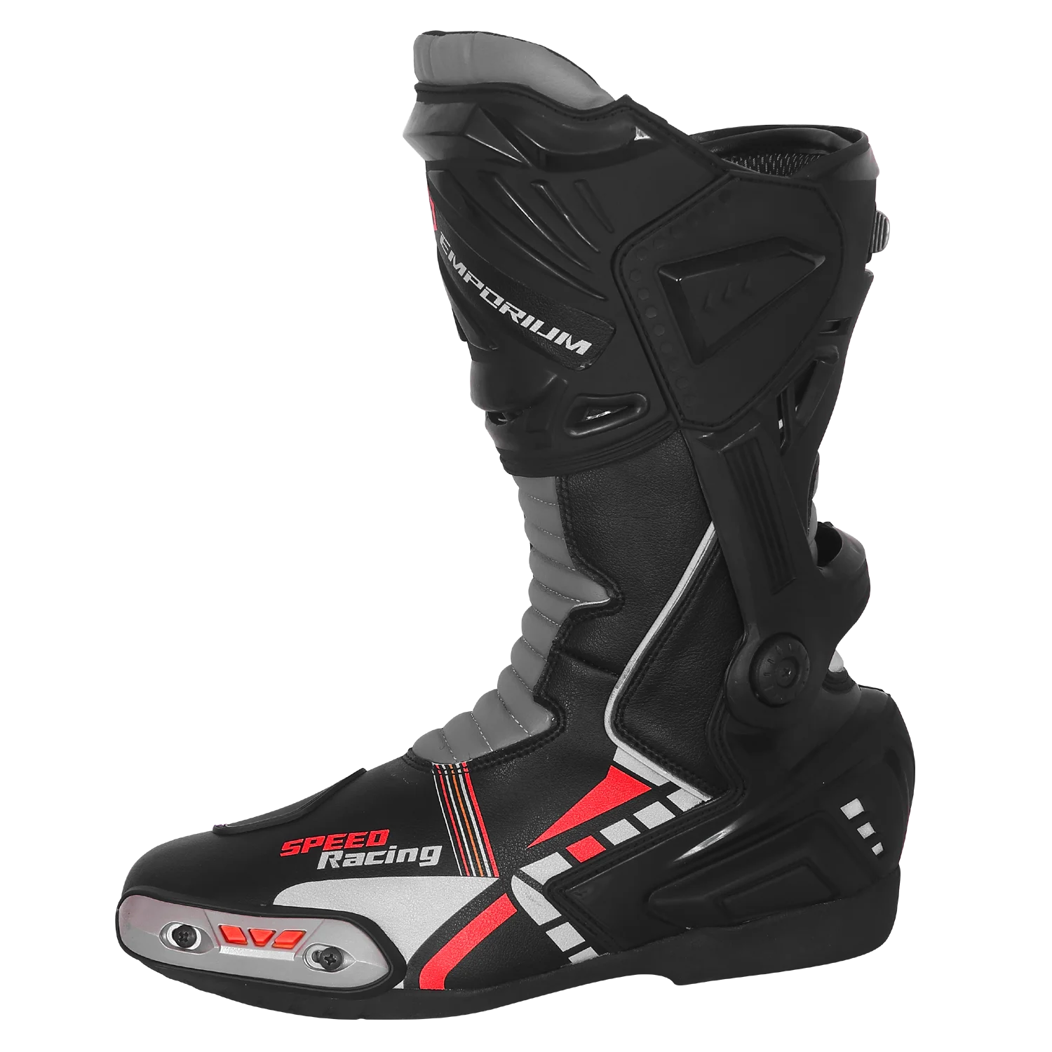 New Style Motor bike Shoes Customer Motorcycle Leather Race Shoes Biker Racing Motorbike Leather Shoes