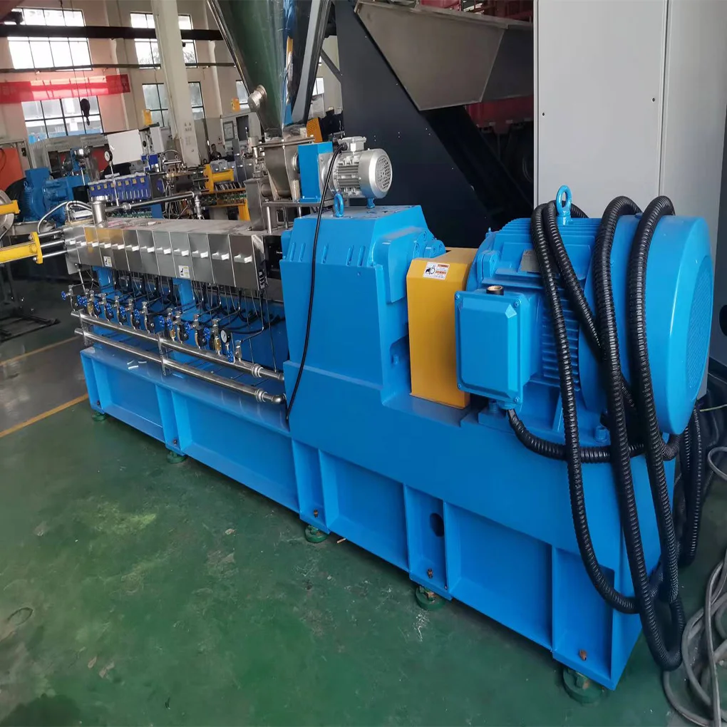 Plastic High Speed Mixer Machine Price Twin Screw Caco3/calcium Carbonate Masterbatch Extruder