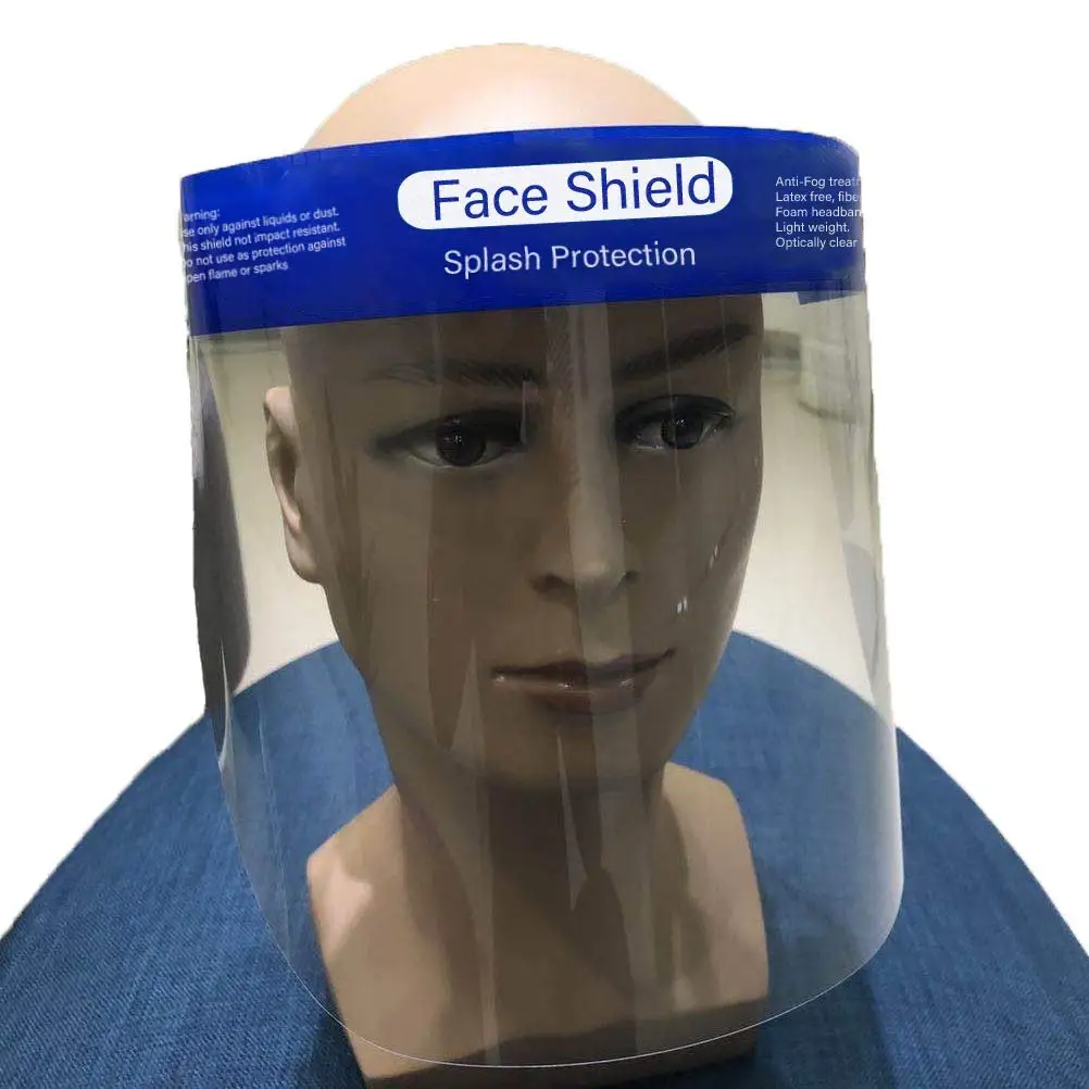 PET CE Popular Style Disposable Face Shield Custom Doctor Surgery High Protection Faceshield