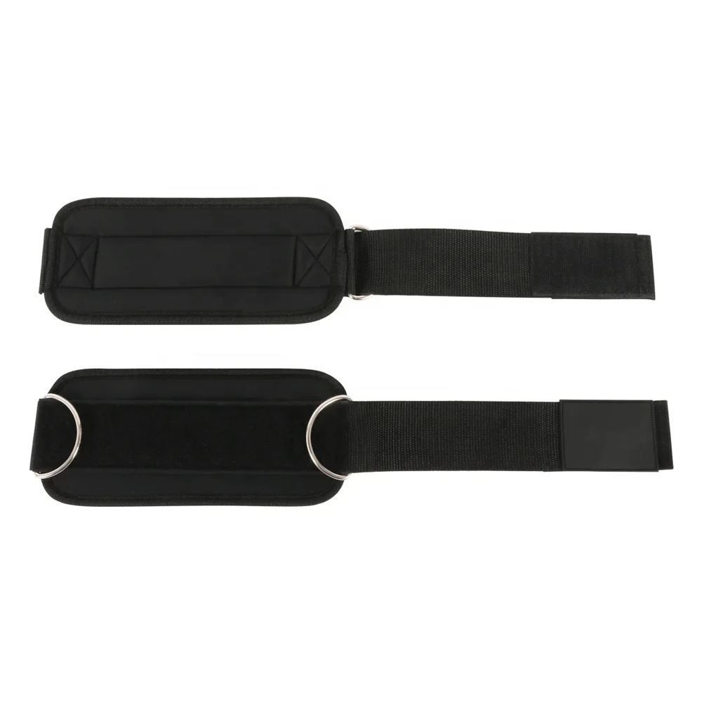 Gym Fitness Gear Ankle Straps Weight Lifting Cuffs Ankle Support Power Lifting Fitness Exercise Ankle Strap