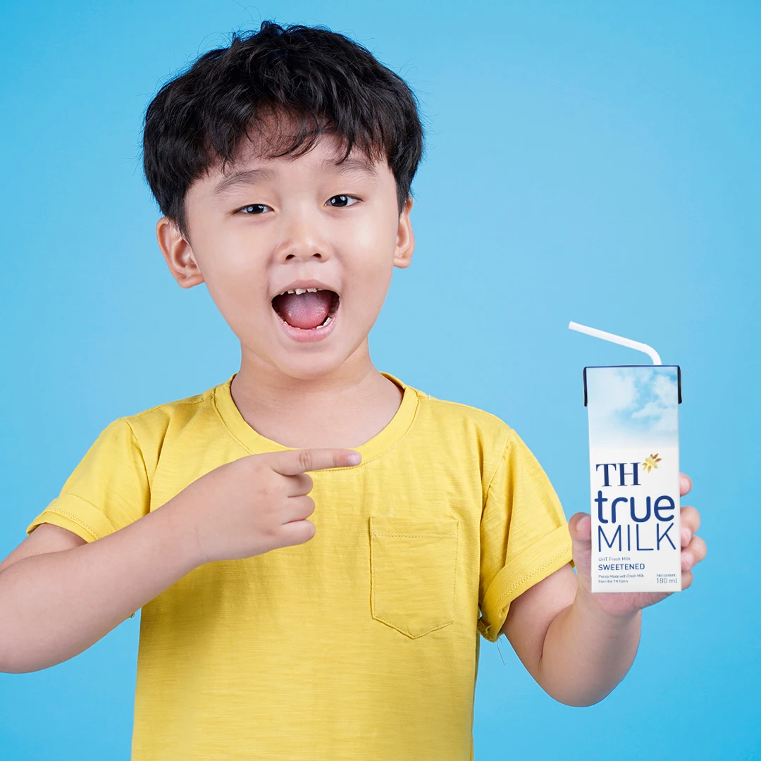 TH НАСТОЯЩЕЕ молоко UHT, свежее подслаженное молоко 180 мл, стерилизованное бычье происхождение, молочные продукты, чистое органическое цельное молоко
