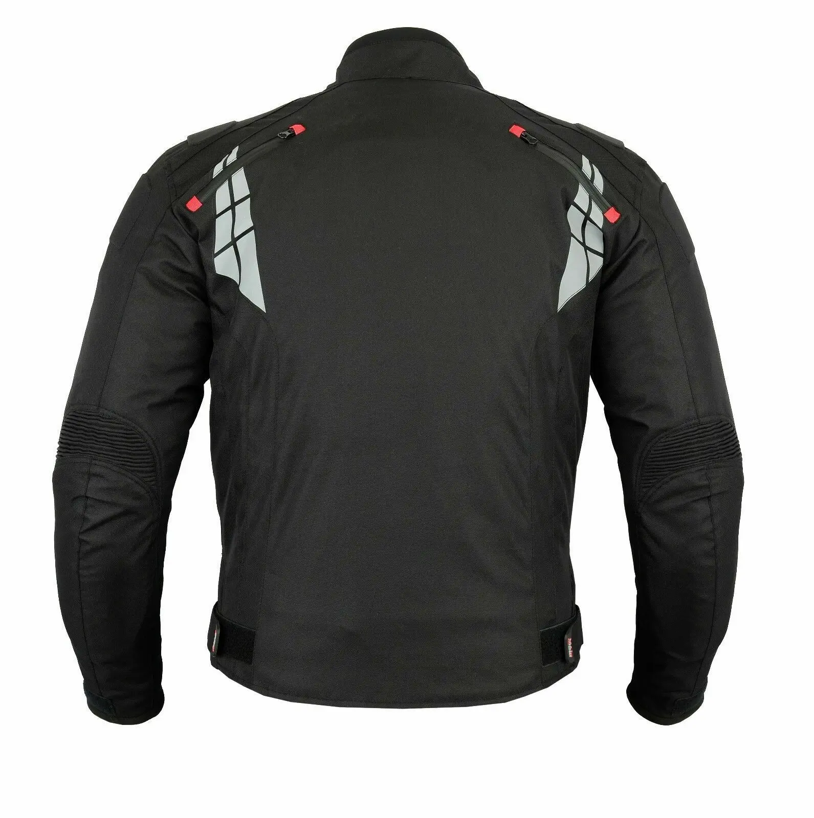2022 New Gear Black Mens Motorcycle Motorbike Textile Cordura Jacket