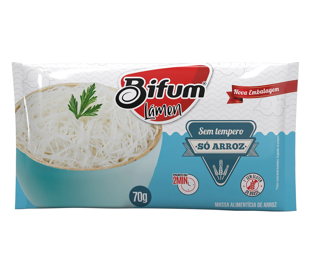 Bifum Instant Vermicelli Dried Rice Noodles 70g Gluten Free Vegan Food Lamen 2 Minutes Ready Bulk Healthy Food