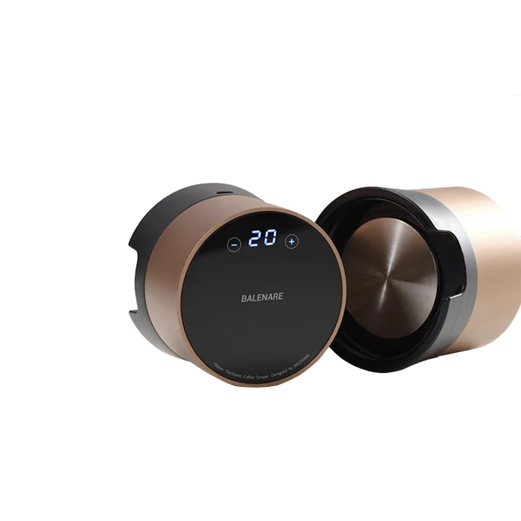 Balenare Espresso Coffee Accessories Electronic Tamping Machine Adjustable Pressure Automatic 58mm Barista Tamper