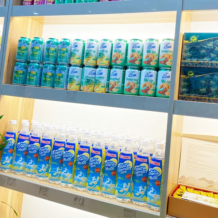 OEM Custom 495ml Salted Lemon Drink Bottle Natural Fermented Refined Carbonated Juice No Artificial Color Vietnam