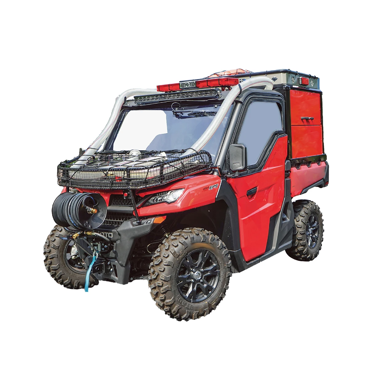 ALL TERRAIN FOUR WHEEL FIRE MOTORCYCLE